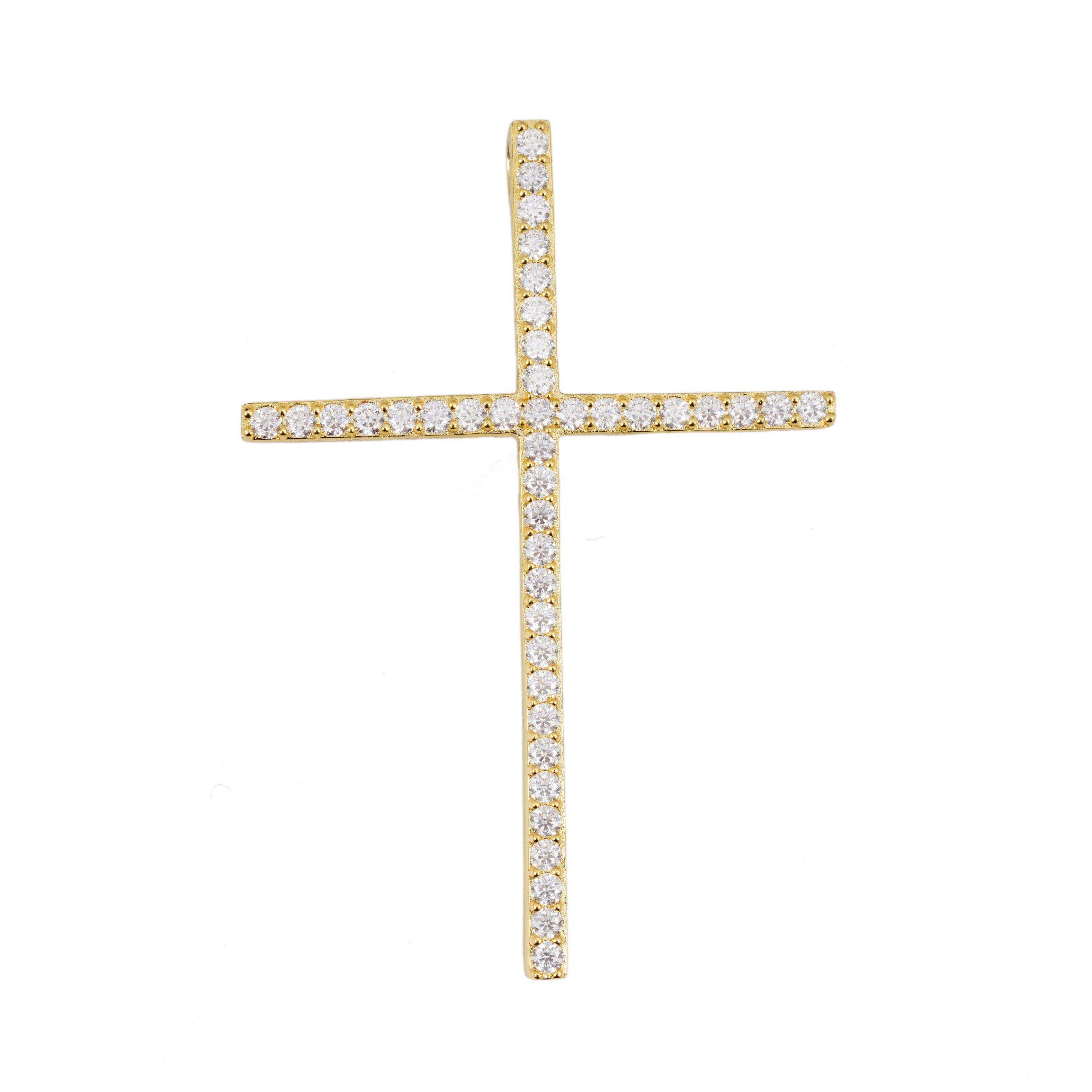 Goudkleurige hanger kruis