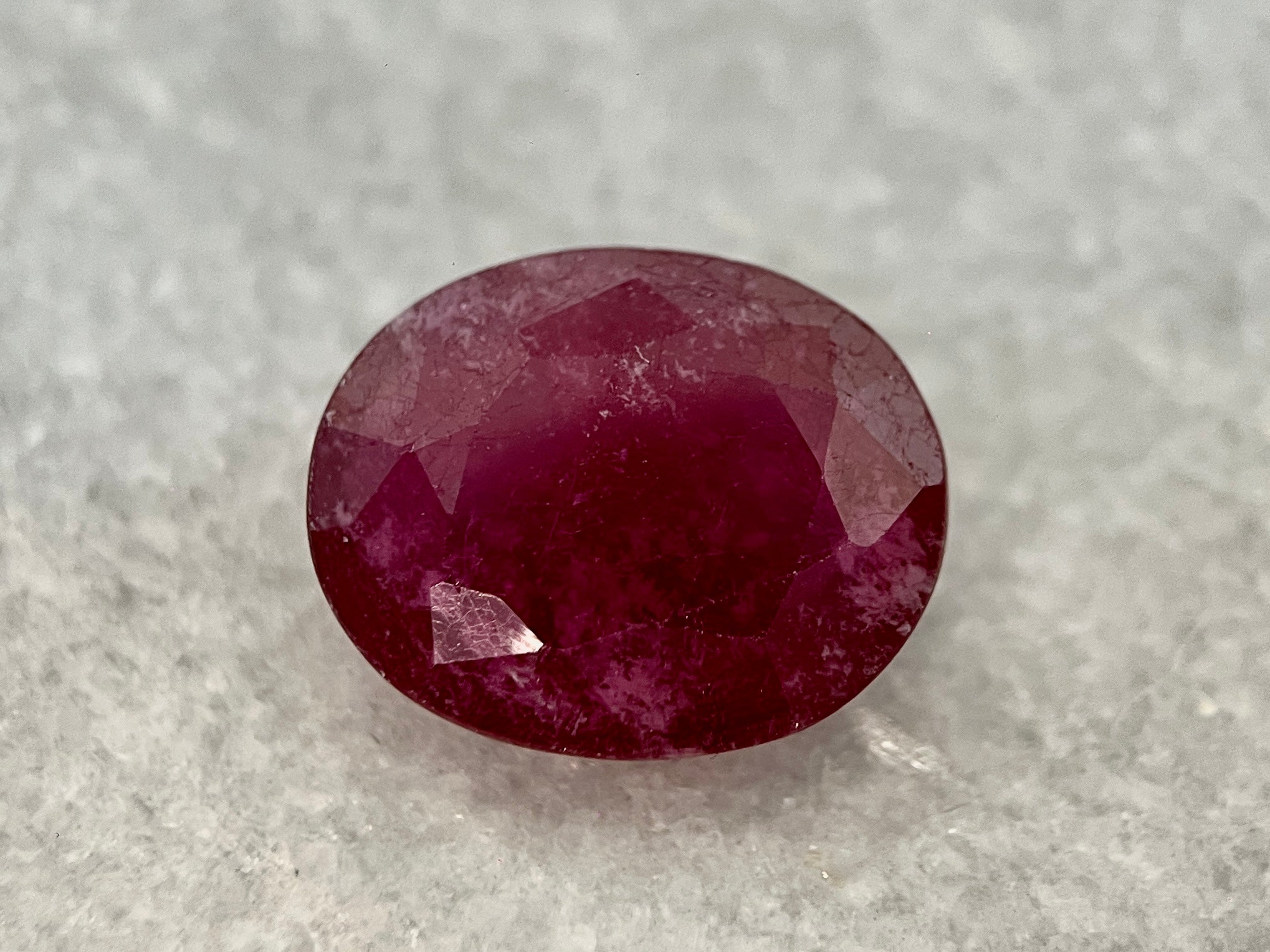 Robijn - 9.87 carat natuurlijke robijn