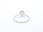 18k witgouden solitair, natuurlijke diamant 1.01 ct — foto 7