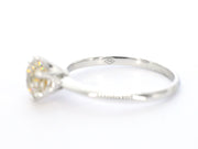 18k witgouden solitair, natuurlijke diamant 1.01 ct — foto 9