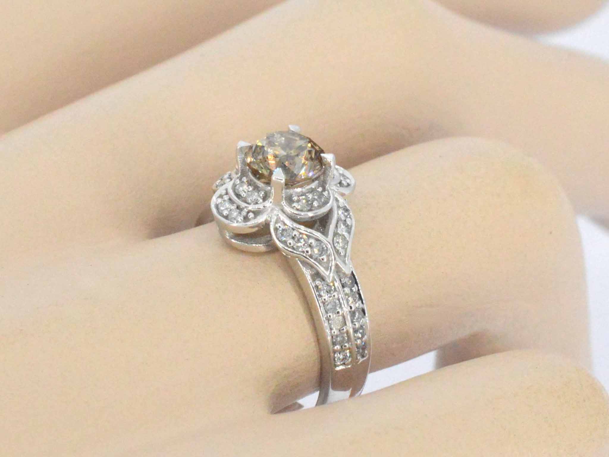 Gouden ring met diamanten
