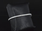 Zilveren tennisarmband, moissaniet 5.50 ct — foto 3