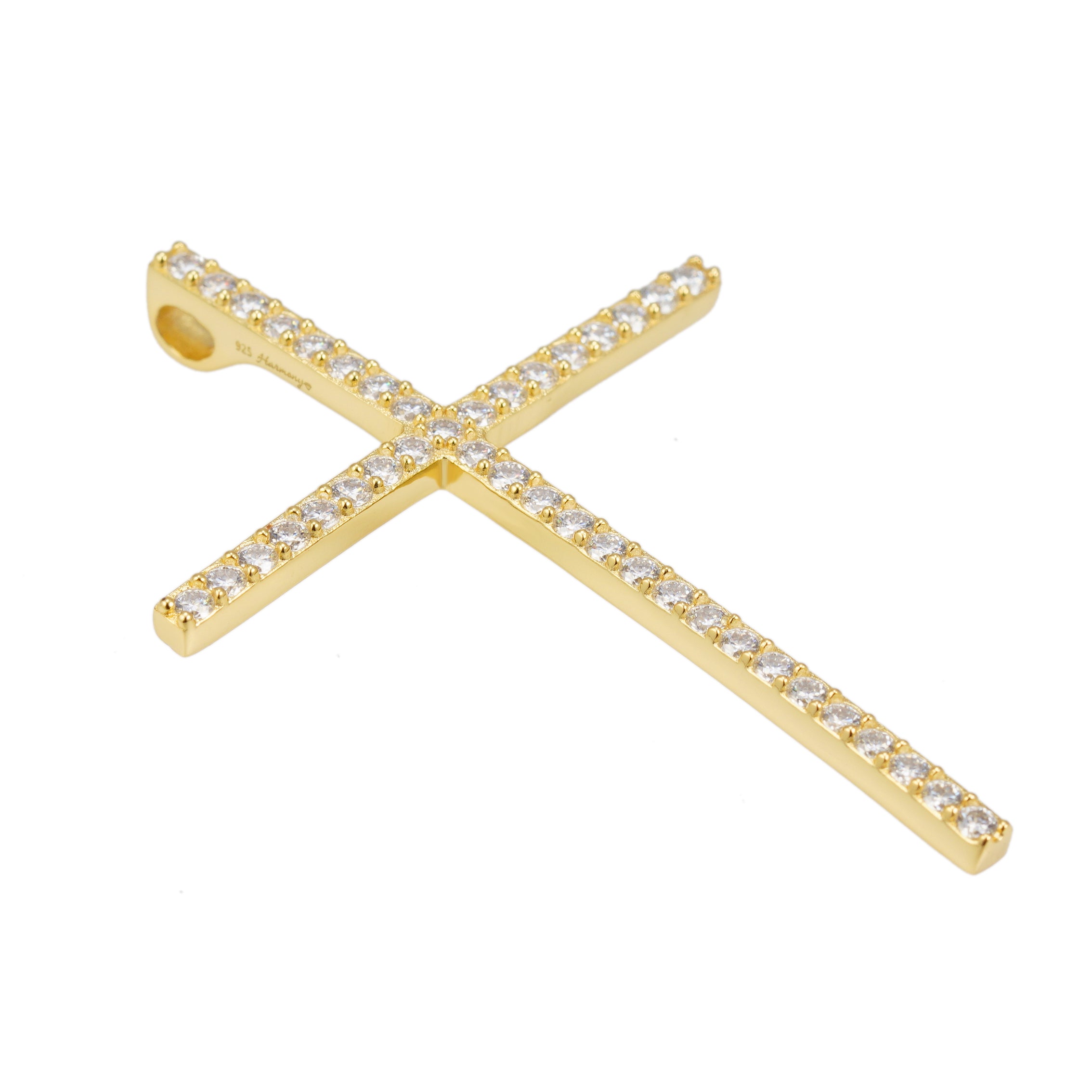 Goudkleurige hanger kruis