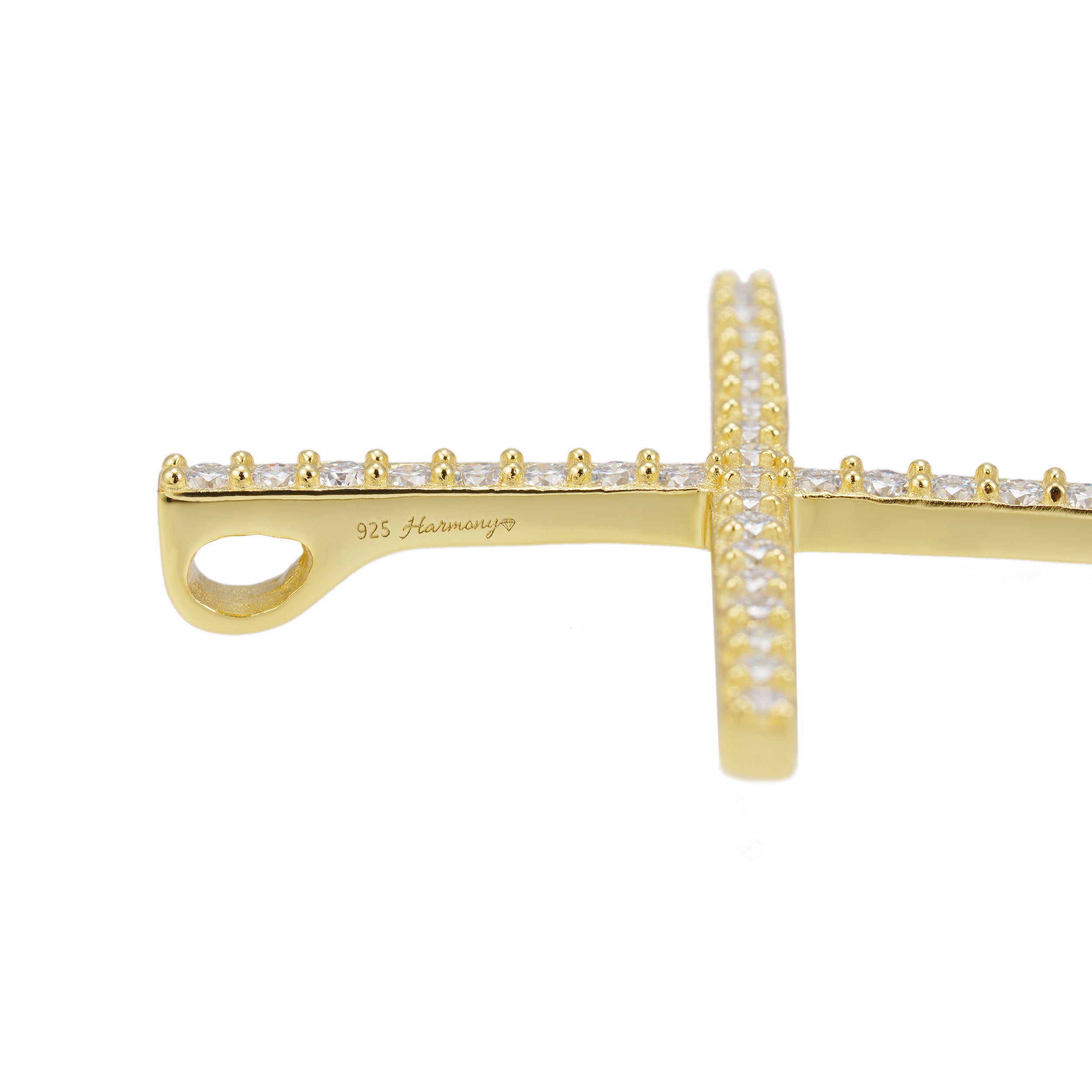Goudkleurige hanger kruis