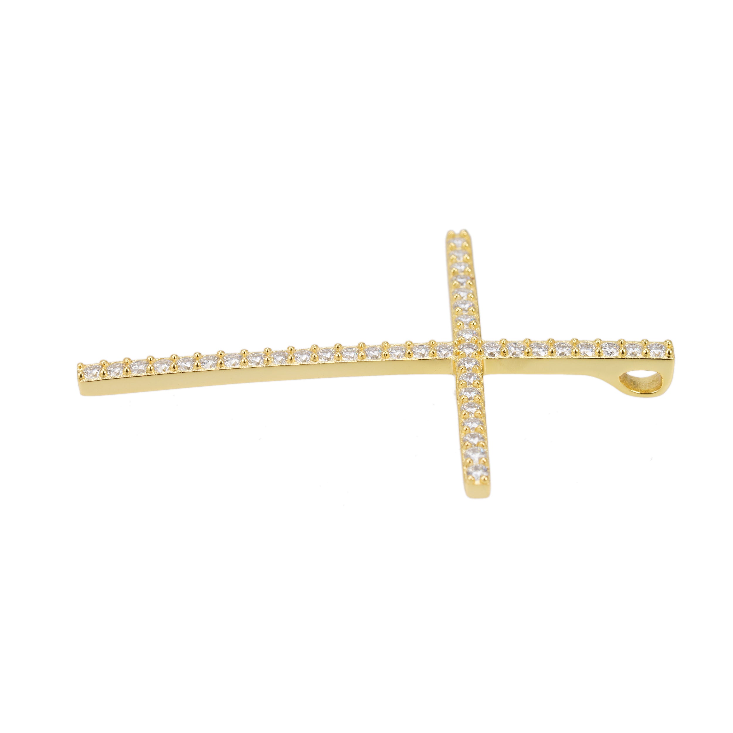 Goudkleurige hanger kruis