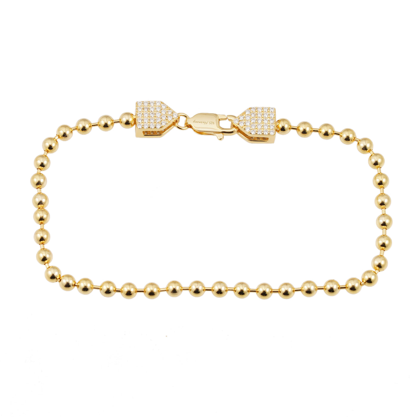 Tennisarmband met moissaniet, wit – 5.50 ct
